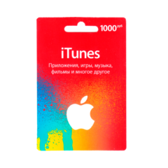 📍Apple iTunes  |РОССИЯ|ПОДАРОЧНЫЙ КОД 1000 RUB