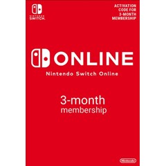 NINTENDO SWITCH ONLINE GIFT CARD 3 МЕСЯЦА ✅(EU)