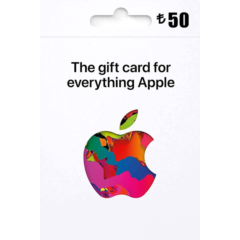 24/7 АВТО | Apple iTunes 50 TRY (подарочная карта)