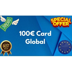 💶100€ Card Europe🌎All Services/Subscriptions/Others✅⭐