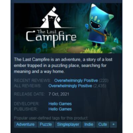 The Last Campfire  (Steam Key GLOBAL)