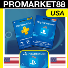 ⭐️🇺🇸PSN CARD 1-5-10-15-20-25-30-50-55-60-70-75-100 US