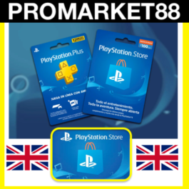 ⭐️🇬🇧 PSN UK 10-15-20-25-30-40-50-75-100-150 GBP GB