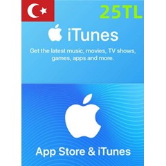 iTunes Gift Card 25TL-Turkey