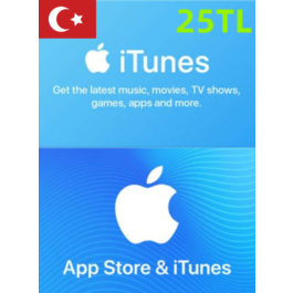 iTunes Gift Card 25TL-Turkey