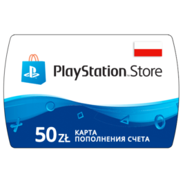 PlayStation Network Card 50 PLN (PL) 🔵Poland