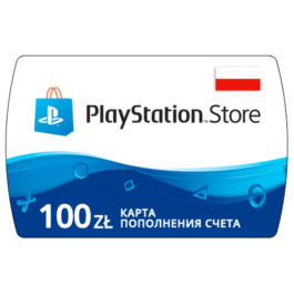 PlayStation Network Card 100 PLN (PL) 🔵Poland