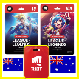 ⭐️GIFT CARDS⭐League of Legends 10-150 AUD (Australia)