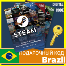 ⭐️GIFT CARD⭐🇧🇷 STEAM GIFT WALLET Brazil STEAM БАЛАНС