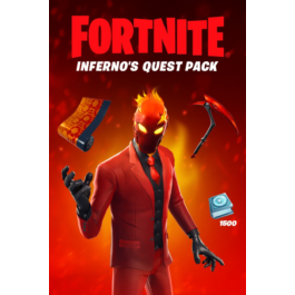 ✅🔥Fortnite - Inferno's Quest Pack + 1500 Vb XBOX 🌎🔑