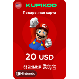 🍄Nintendo eShop recharge code $20🍄