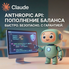 Claude | Anthropic | Пополнение баланса API