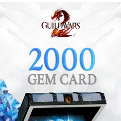 GUILD WARS 2 2000 GEMS CARD ✅ GLOBAL КЛЮЧ🔑