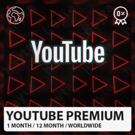 🔥▶️ YOUTUBE PREMIUM + MUSIC⭐️12 MONTH SUBSCRIBTION🌍🔴