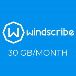 ✅ WINDSCRIBE VPN 10 GB per month 120 year QUALITY