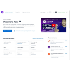 Astra Pro 4.6.4– аддон для обновления темы WordPress