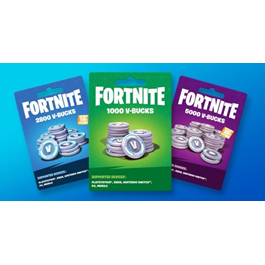 🚀FORTNITE🎮1000 - 2800 - 5000 - 13500 V-Bucks🎁Epic