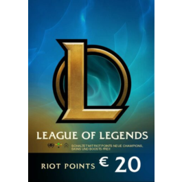 ⭐2540 Riot points 20 EUR LOL EU WITHOUT RUSSIA DISCOUNT