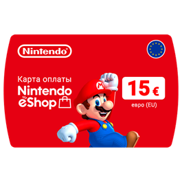 Nintendo eShop Card 15-25-50-100€ EU 🔵Europe