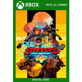 ✅🔑 Streets of Rage 4 XBOX ONE/Series X|S / PC 🔑 KEY