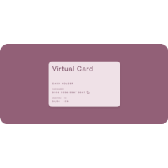 1$ US Card для пробных подписок