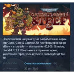 Warhammer 40,000: Shootas, Blood & Teef 💎STEAM РОССИЯ