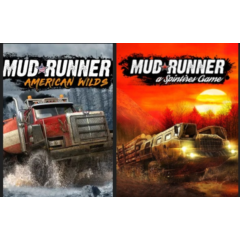 MudRunner + American Wilds ключ Весь Мир РФ Россия стим