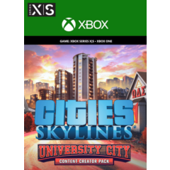 Cities: Skylines: University City XBOX🔑