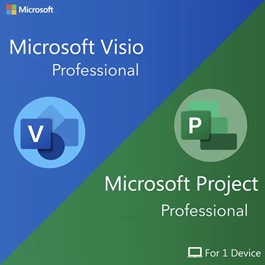 🔵MICROSOFT VISIO / PROJECT 2019 - 2021 PRO 💯 WARRANTY