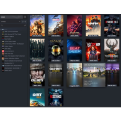 DiRT Rally и 16 игр Steam GFN
