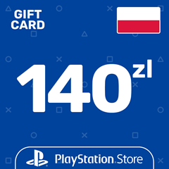 ⭐️Карта Пополнения PSN 140 Злотых (PLN) Польша