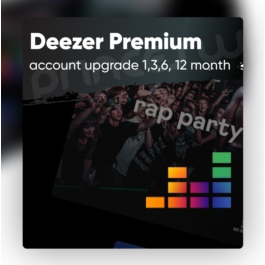 ✨DEEZER PREMIUM SUBSCRIPTION RENEWAL 🌎🤩