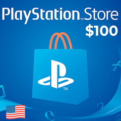 PLAYSTATION NETWORK CARD 100$ USD ✅(USA) 🎮