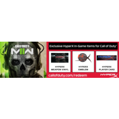HyperX НАБОР для CALL OF DUTY Modern Warfare 2 COD MW2