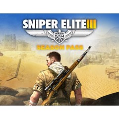 Sniper Elite 3 Season Pass STEAM KEY REGION FREE