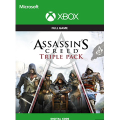 ASSASSIN&acute;S CREED TRIPLE PACK (НАБОР AC)✅XBOX КЛЮЧ🔑