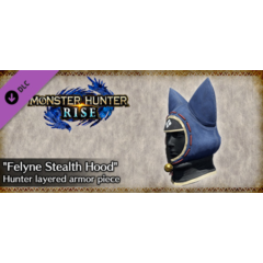 Monster Hunter Rise Felyne Stealth Hood DLC STEAM KEY