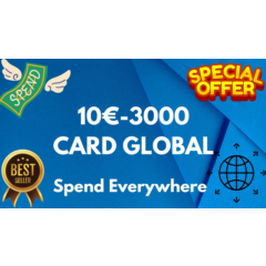 💶10€-3000€ EURO CARD🌎All Services/Google/Others.ect⚡✅