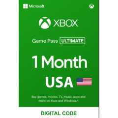 XBOX GAME PASS ULTIMATE 1 месяц США НОВЫЕ/СТАРЫЕ АККАУН
