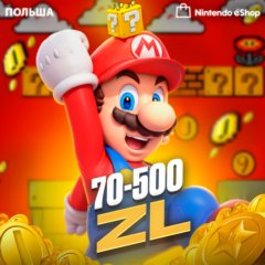 🍄Nintendo eShop 70-120-250-370-500zl PLN Польша🍄