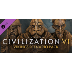 Civilization6 DLC Vikings Scenario steam ключ Global RU