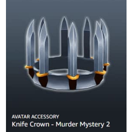 🔑KEY🔑 ✅ Knife Crown - Murder Mystery 2 ✅ 🚀 ROBLOX