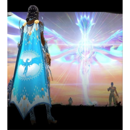 Guild Wars 2 End of Dragons Aurene Logo Cape 🔑 IN-GAME