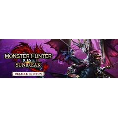 🔑MONSTER HUNTER RISE Sunbreak Deluxe Edition. STEAM RU