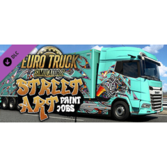 Euro Truck Simulator 2 - Street Art Paint Jobs Pack (Steam Gift RU)