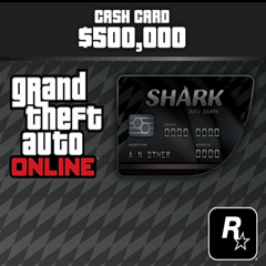 GTA ONLINE: BULL SHARK CASH CARD 500,000$✅(PC КЛЮЧ)