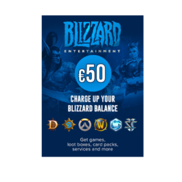 ✅ 50 EUR Blizzard Gift Card [EU] (Official 🔑 KEY)