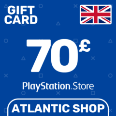 ⭐️Карта Пополнения PSN 70 Фунтов (GBP) Великобритания