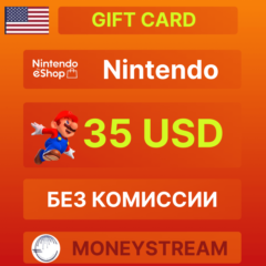 ⭐35$ US Nintendo eShop Gift Card (USA) ✅ [Без комиссии]