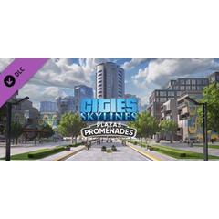 Cities: Skylines - Plazas & Promenades (DLC) STEAM КЛЮЧ